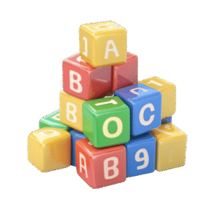 Alphabet Building Blocks – 16pcs